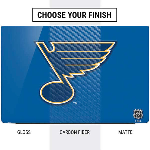 NHL St. Louis Blues Solid Background Dell Vostro Skin
